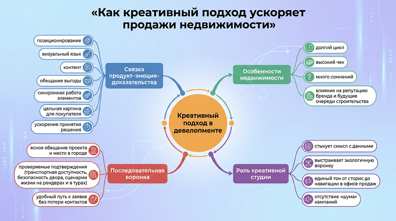 Как креативный подход ускоряет продажи недвижимости 